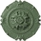 Ekena Millwork Southampton Ceiling Medallion, Hand-Painted Athenian Green, 16 1/2"OD x 2 3/8"P CM16SOAGF - alternate 1